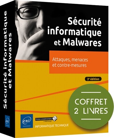 Front cover_Sécurité informatique : attaques, menaces et contre-mesures : coffret 2 livres