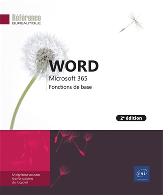 Couverture_Word Microsoft 365 : fonctions de base