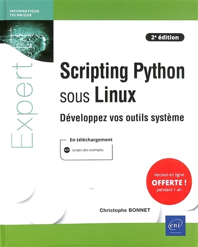 Front cover_Scripting Python sous Linux : développez vos outils système