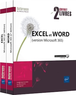 Front cover_Excel et Word (version Microsoft 365) : coffret