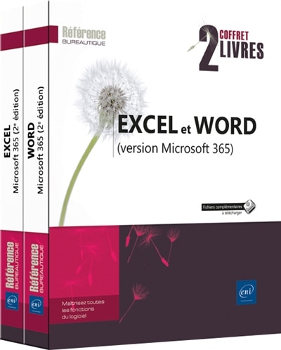 Front cover_Excel et Word (version Microsoft 365) : coffret