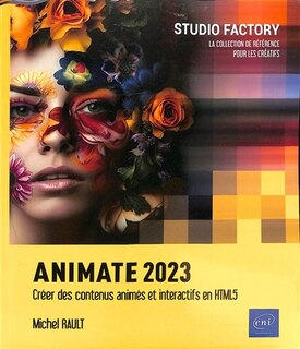 Front cover_Animate 2023 : créer des contenus animés et interactifs en HTML5