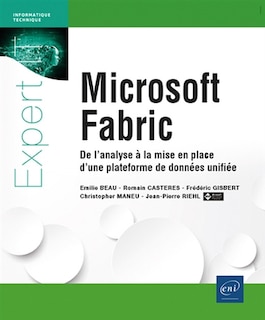 Front cover_Microsoft Fabric : de l'analyse à la mise en place d'une plateforme de données unifiée