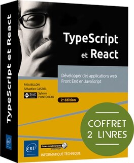 Front cover_TypeScript et React