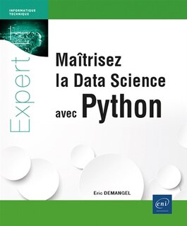 Couverture_Maîtrisez la data science avec Python