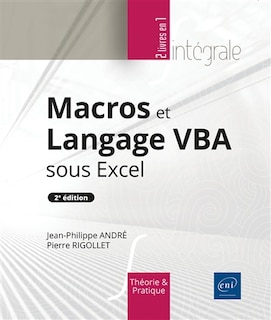 Couverture_Macros et langage VBA sous Excel