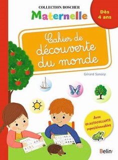 Couverture_Cahier de découverte du monde : dès 4 ans