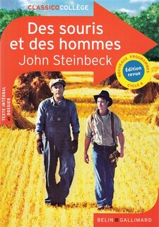 Front cover_Des souris et des hommes