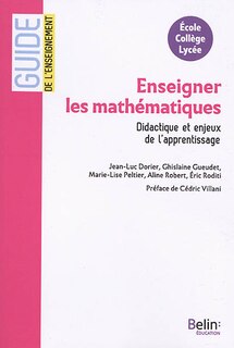 Front cover_Enseigner les mathématiques