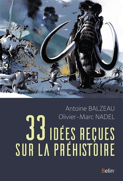 Couverture_33 id&eacute;es re&ccedil;ues sur la pr&eacute;histoire