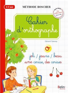 Couverture_Cahier d'orthographe