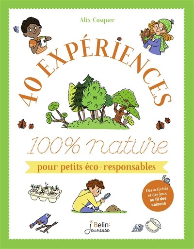 Front cover_40 exp&eacute;riences 100 % nature pour petits &eacute;co-responsables