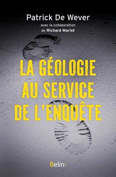 Front cover_La géologie au service de l'enquête