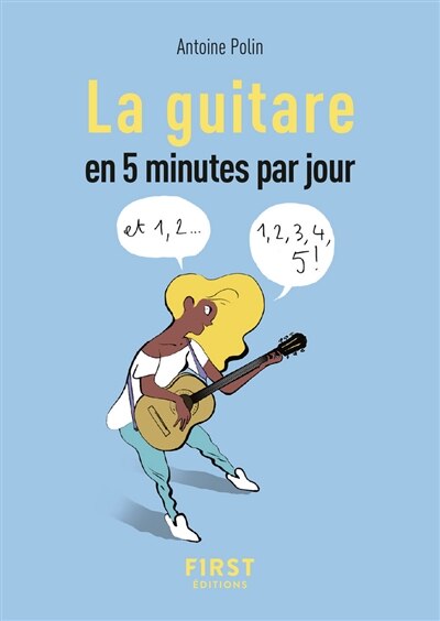 Front cover_La guitare en 5 minutes par jour