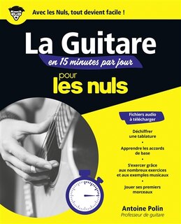 Front cover_La guitare en 15 minutes par jour pour les nuls