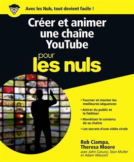 Front cover_Créer et animer une chaîne YouTube pour les nuls