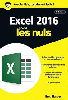 Front cover_Excel 2016 pour les nuls