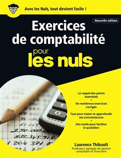 Front cover_Exercices de comptabilité pour les nuls