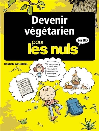 Front cover_Devenir végétarien pour les nuls en BD