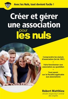 Front cover_Créer et gérer une association pour les nuls