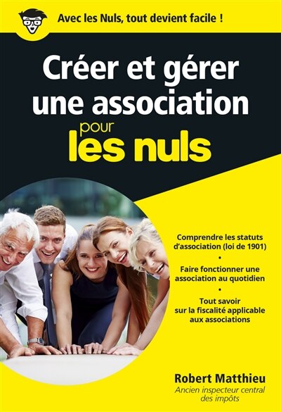 Front cover_Créer et gérer une association pour les nuls