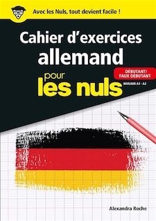 Couverture_Cahier d'exercices allemand pour les nuls