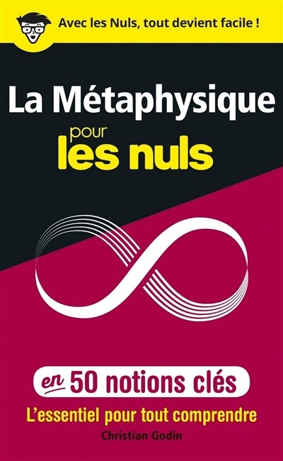 Front cover_La métaphysique pour les nuls en 50 notions clés