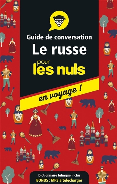Front cover_Le russe pour les nuls en voyage !