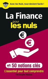 Front cover_La finance pour les nuls en 50 notions clés