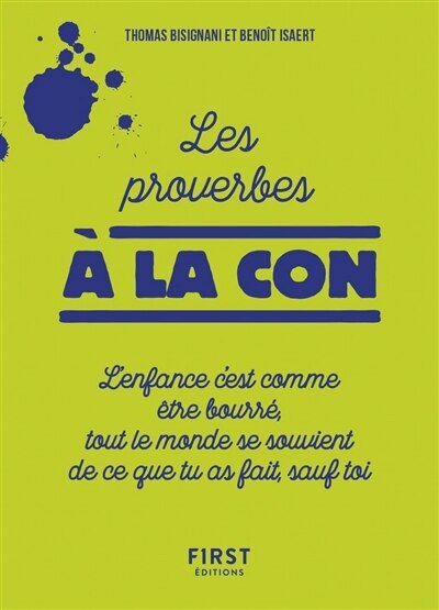 Front cover_Les proverbes &agrave; la con