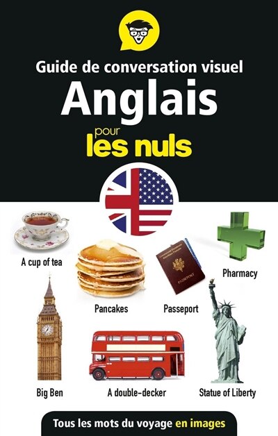 Front cover_Guide de conversation visuel anglais pour les nuls : tous les mots du voyage en images