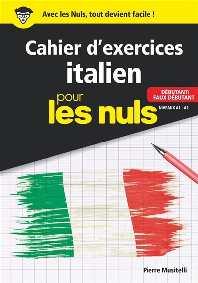 Front cover_Cahier d'exercices italien pour les nuls