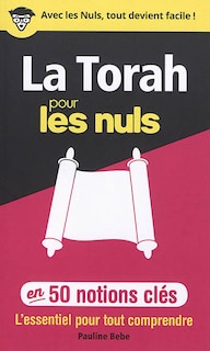 Front cover_La Torah pour les nuls en 50 notions clés