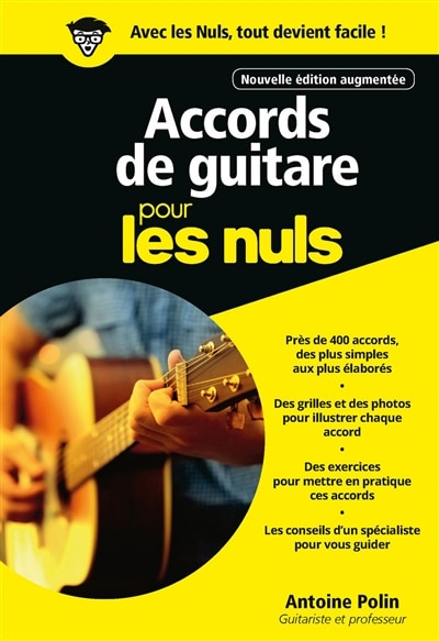 Front cover_Accords De Guitare Pour Les Nuls