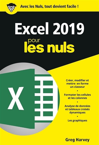 Front cover_Excel 2019 pour les nuls