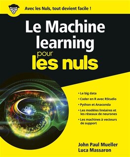 Couverture_Le machine learning pour les nuls