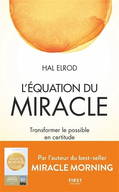 Front cover_L' équation du miracle