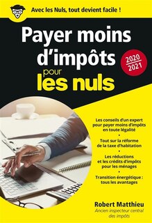 Front cover_Payer moins d'impôts pour les nuls