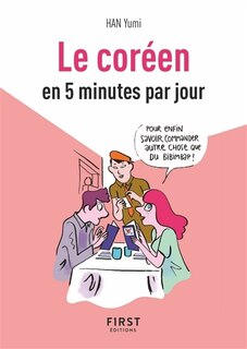 Front cover_Le cor&eacute;en en cinq minutes par jour