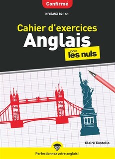 Couverture_Cahier d'exercices anglais pour les nuls