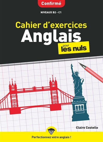 Couverture_Cahier d'exercices anglais pour les nuls