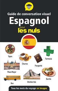 Front cover_Guide De Conversation Visuel Espagnol Pour Les Nuls