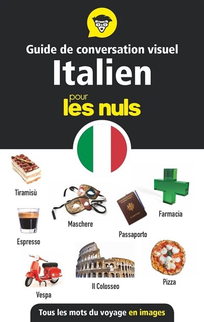 Front cover_Guide de conversation visuel italien pour les nuls