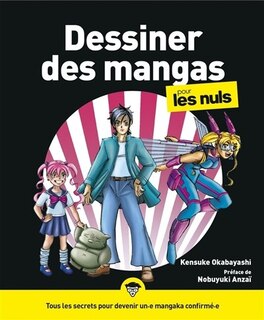 Front cover_Dessiner des mangas pour les nuls