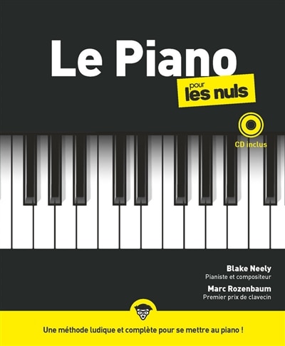 Front cover_Le piano pour les nuls
