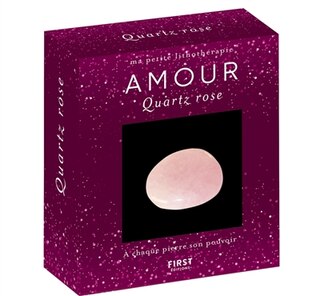 Front cover_Ma petite lithothérapie Quartz rose : ma pierre d'amour