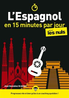 Couverture_L' espagnol en 15 minutes par jour pour les nuls