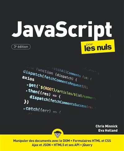Couverture_JavaScript pour les nuls