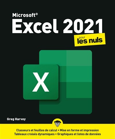 Front cover_Microsoft Excel 2021 pour les nuls