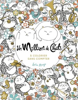Front cover_Un million de chats : à colorier sans compter